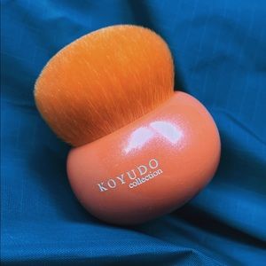 KOYUDO Macaron Kabuki Brush, H Series Orange, 2012, Discontinued, Fude Japan